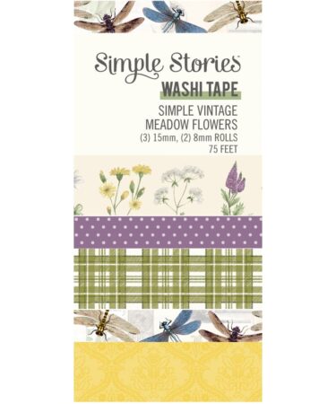 SIMPLE STORIES - COLLEZIONE Simple Vintage Meadow Flowers - WASHI TAPE