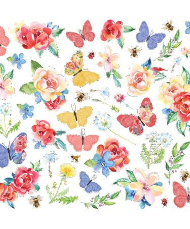 Alternative view of SIMPLE STORIES - COLLEZIONE Simple Vintage Linen Market - FLORAL BITS & PIECES