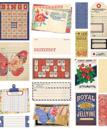 Alternative view of SIMPLE STORIES - COLLEZIONE Simple Vintage Linen Market - EPHEMERA