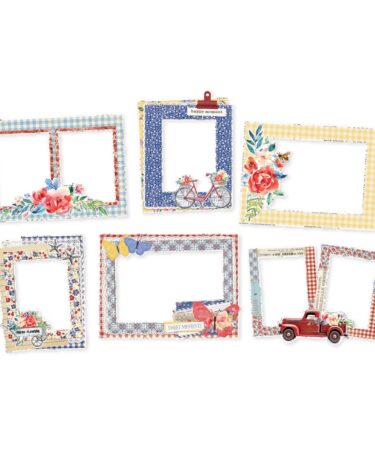 Alternative view of SIMPLE STORIES - COLLEZIONE Simple Vintage Linen Market - CHIPBOARD FRAMES