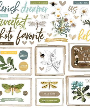 Alternative view of 49 And Market - Collezione Krafty Garden - Collection BUNDLE With Custom Chipboard