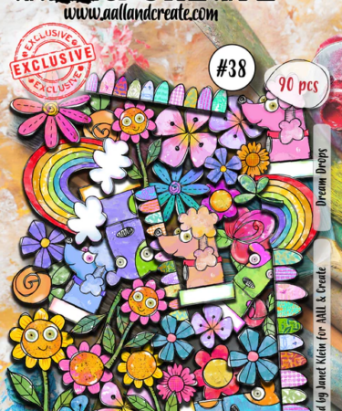 AALL & CREATE  - AALL & CREATE - #38 - Ephemera Die-Cuts - Dream Drops