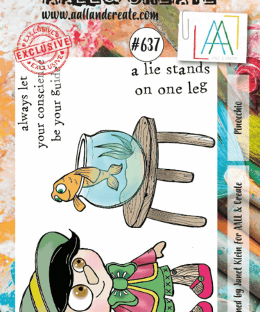 AALL & CREATE  -  timbri #637 Pinocchio