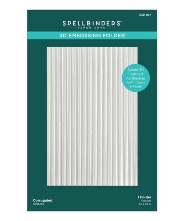 SPELLBINDERS - Corrugated 3D Embossing Folder
