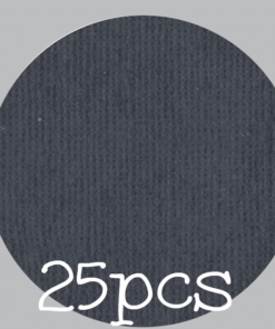 IL NEGOZIO DELLA MAMMA DI CLE- I CARTONCINI BASIC- TEXTURE – 12X12 POLLICI-PACCO DA 25 - GRIGIO NOTTE