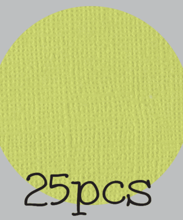 IL NEGOZIO DELLA MAMMA DI CLE- I CARTONCINI BASIC- TEXTURE – 12X12 POLLICI-PACCO DA 25 - VERDE ACIDO