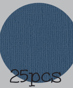 IL NEGOZIO DELLA MAMMA DI CLE- I CARTONCINI BASIC- TEXTURE – 12X12 POLLICI-PACCO DA 25 - BLUE JEANS