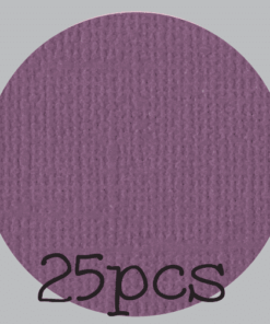 IL NEGOZIO DELLA MAMMA DI CLE- I CARTONCINI BASIC- TEXTURE – 12X12 POLLICI-PACCO DA 25 - PRUGNA