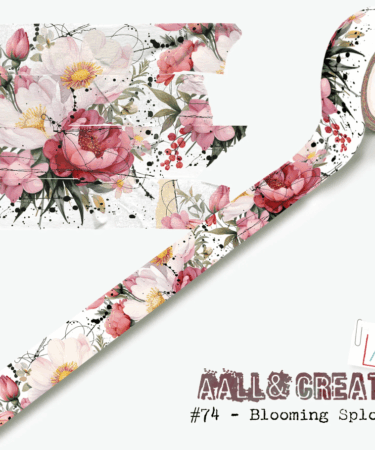 AALL & CREATE - #74 - Washi Tape - Blooming Splodge