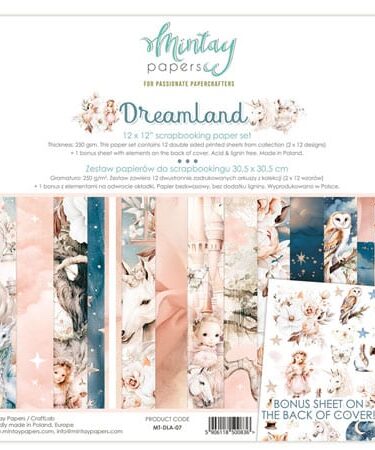 MINTAY - Collezione  Dreamland, 30x30 cm (12"x12")