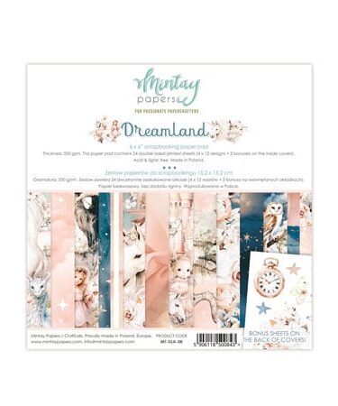 MINTAY - Collezione Dreamland, 15x15 cm (6"x6")