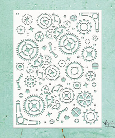 MINTAY - Stencil 6"x8" - Steampunk