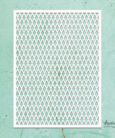 MINTAY - Stencil 6"x8" - Diamond Pattern