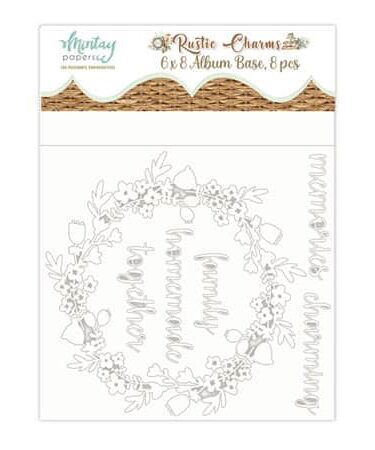 MINTAY - Collezione Rustic Charms, Album Base (6"x8")