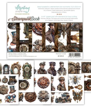 MINTAY - Steampunk Book 15x20 cm (6"x8")