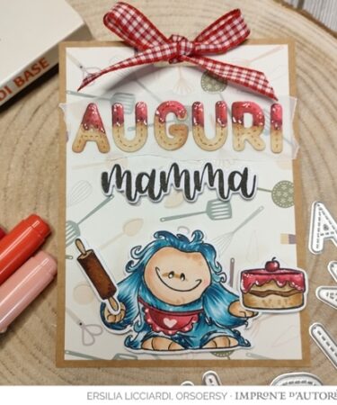 Alternative view of IMPRONTE D'AUTORE  - fustelle Puffy Alphabet