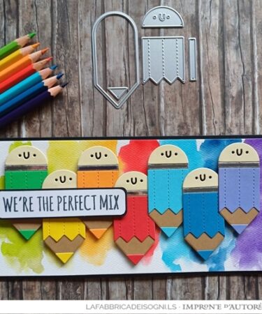 Alternative view of IMPRONTE D'AUTORE  - fustelle Happy Pencil