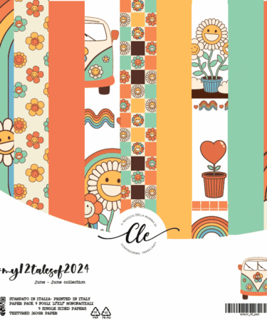 IL NEGOZIO DELLA MAMMA DI CLE - LE CARTE DELLA CLE - MY 12 TALES OF 2024 - GIUGNO PAPER PACK