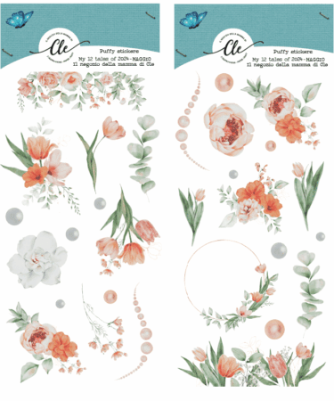 IL NEGOZIO DELLA MAMMA DI CLE - GLI ABBELLIMENTI  DELLA CLE - MY 12 TALES OF 2024 - MAGGIO - PUFFY STICKERS