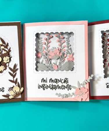 LE CARD CON LA NOSTRA FUSTELLA BOUQUET - PRODOTTO CONTENITORE