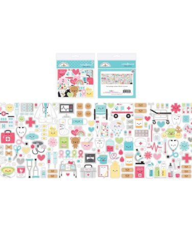 DOODLEBUG DESIGN - Collezione Happy Healing -  happy healing odds & ends