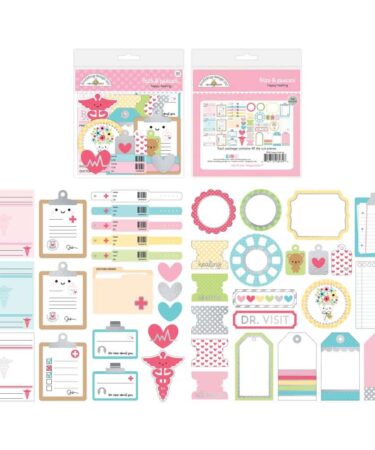 DOODLEBUG DESIGN - Collezione Happy Healing -  happy healing bits & pieces