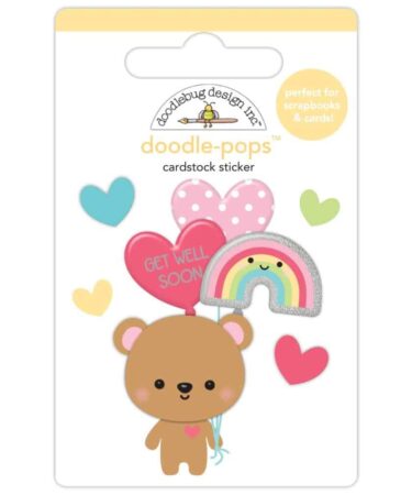 DOODLEBUG DESIGN - Collezione Happy Healing -  bear hugs doodle-pops