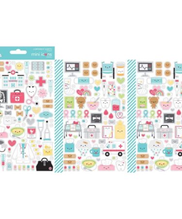 DOODLEBUG DESIGN -  Collezione Happy Healing - happy healing mini icons stickers