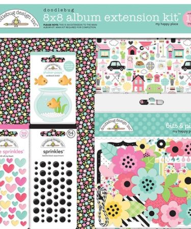 DOODLEBUG DESIGN - Collezione my happy place -  my happy place album extension