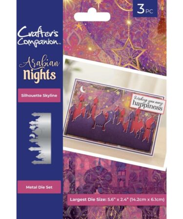 Crafter's Companion Arabian Nights Metal Dies  - Silhouette Skyline