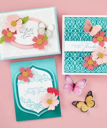 Alternative view of SPELLBINDERS - fustelle TIMELESS HEARTS BORDER