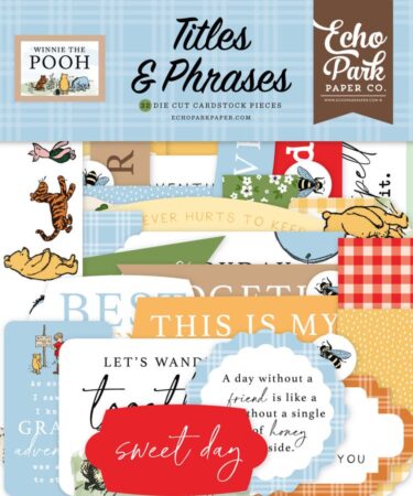 ECHO PARK - Collezione Winnie The Pooh -  Titles & Phrases