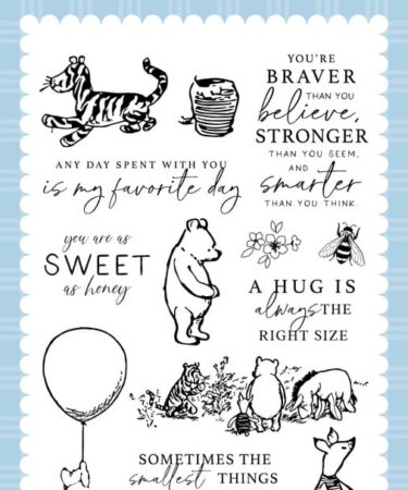 ECHO PARK - Collezione Winnie The Pooh -  Pooh And Friends Stamp Set 1
