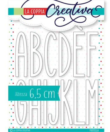 LA COPPIA CREATIVA - Fustelle - Alfabeto grande