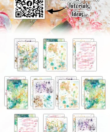 Alternative view of AALL & CREATE - A5 DESIGN PAPER - PRISM PALETTE #08