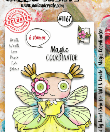 AALL & CREATE - A7 STAMP SET - MAGIC COORDINATOR  #1167