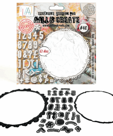AALL & CREATE- DIE-CUTTING DIE SET - SYMBOL TALLY  #40