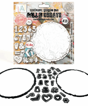 AALL & CREATE - DIE-CUTTING DIE SET - COUNTING CIRCLES #38