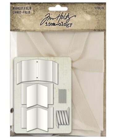 Tim Holtz Idea-ology Booklet Folio 3.9"X5.4"