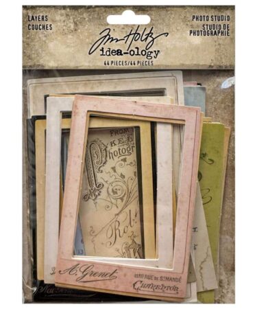 Tim Holtz Idea-ology Layers Photo Studio (44 Pezzi)