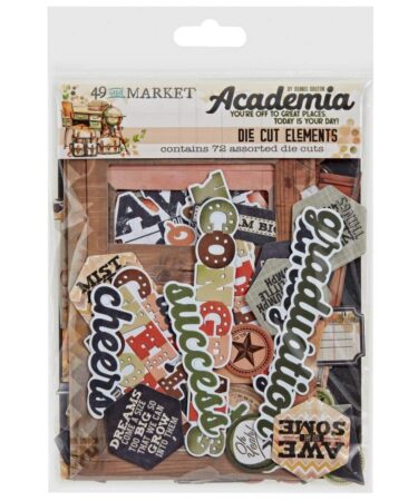 49 and Market - Collezione Academia - Die-Cuts Elements