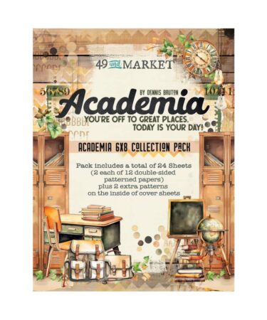 49 and Market - Collezione Academia - Collection Pack 6"X8"