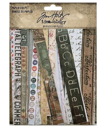 Tim Holtz Idea-ology Paper Strips (89 pezzi)