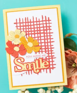 Alternative view of SPELLBINDERS - Woven Lattice Texture Etched Dies