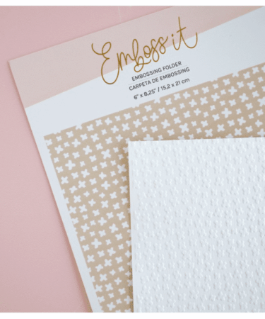 LORA BAILORA - Carpeta de embossing 6"x 8,25" CRUCES