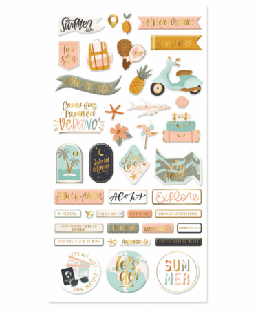 MINTOPIA -  Collezione Pensacola -Pegatinas de foam frases