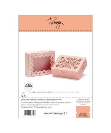 TOMMY ART - Fustella No glue Candy box