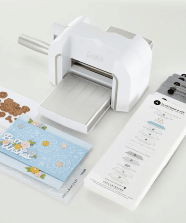 SPELLBINDERS PLATINUM SCOUT DIE CUTTING AND EMBOSSING MACHINE - 3.5" PLATFORM
