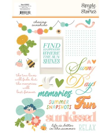 Alternative view of SIMPLE STORIES - COLLEZIONE SUMMER SNAPSHOTS - RUB ONS