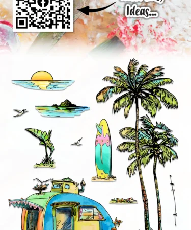 Alternative view of Aall and Create Stamp Set A6 Caravan Palmeraie - 1183